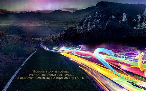 Hd Wallpaper Mountains Love Colorful Roads Lovers Photomanipulations