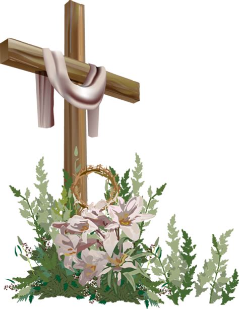 Happy Easter Religious Clip Art