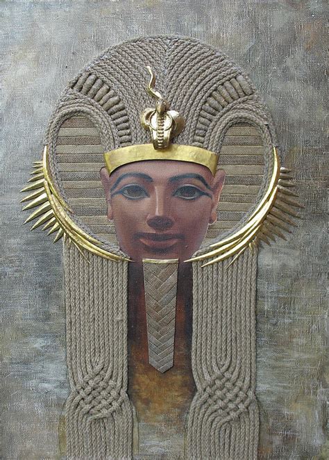 Hatshepsut Female Pharaoh Of Egypt Painting By Valentina