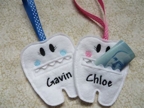 Items Similar To Personalized Tooth Fairy Pouch On Etsy