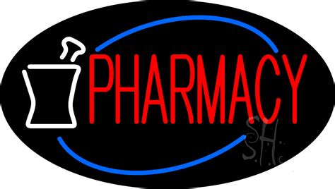 Red Pharmacy Logo Animated Neon Sign Pharmacy Neon Signs Everything