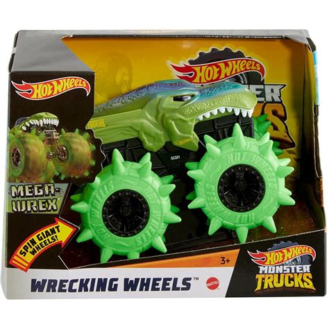 Hot Wheels Monster Trucks 143 Wrecking Wheels Mega Wrex Hobbies