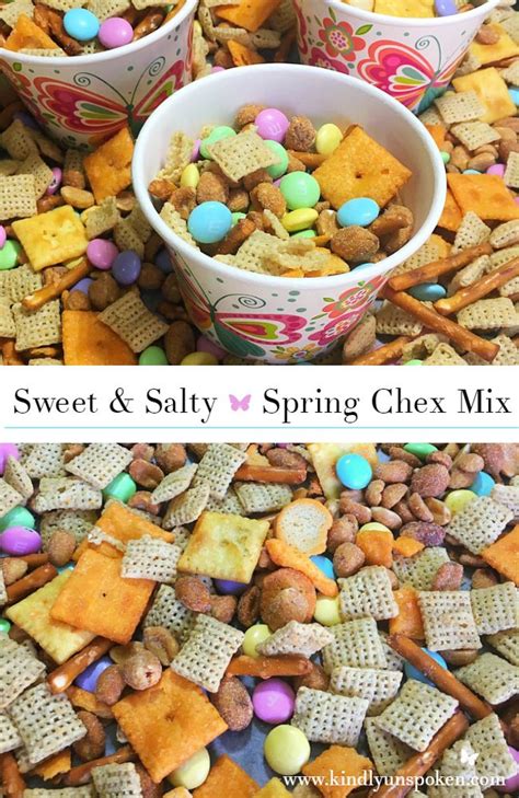 sweet and salty spring chex mix kindly unspoken recipe easter chex mix sweet and salty