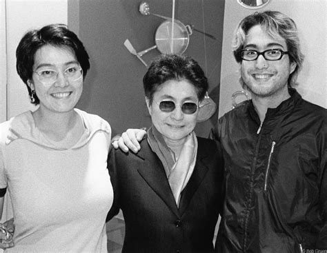 Kyoko Cox Yoko Ono And Sean Lennon Nyc 1998 Bob Gruen