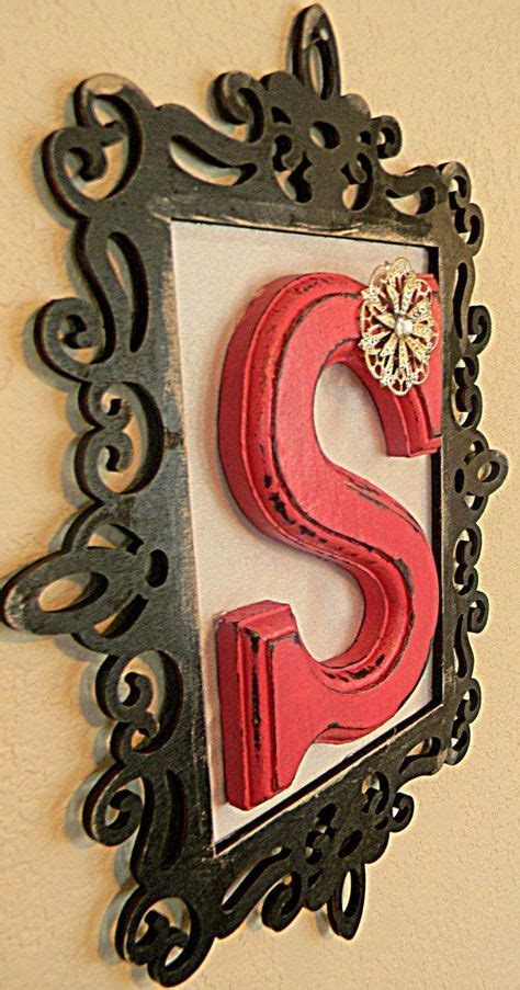 Monogram Wall Initial By Lacenboots On Etsy 2999 By Lea Monogram