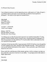 Pictures of Sample Letter To Credit Bureau To Remove Tax Lien