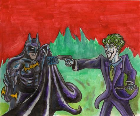 Batman Vs Joker By Eviecats On Deviantart