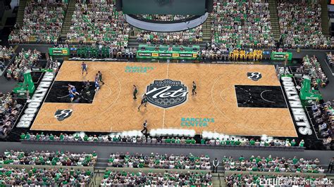 This is a mod for nba 2k19 video game. 4K Texture Brooklyn Nets Fictional Custom Court - NBA 2K19