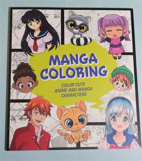 Cute Manga Coloring Pages