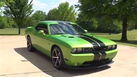 Hd Video 2011 Dodge Challenger Srt8 392 Green With Envy Used For Sale