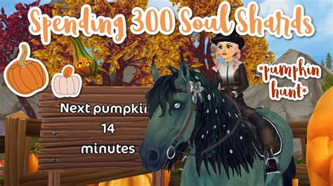 Pumpkin Hunting Spending Soul Shards Star Stable Halloween Event