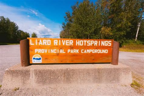 Liard River Hot Springs Campground Northern Bc Explore The Map