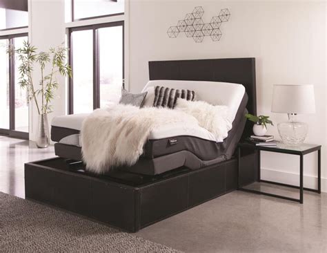 Discount mattress & furniture outlet 13400 baltimore ave laurel md 20707. Montclair Casual Black Queen Adjustable Bed Base ...