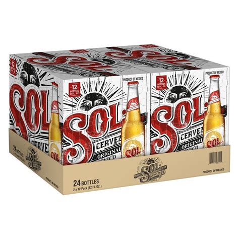Sol Beer Bottle 45vol 24x330ml Balaskas