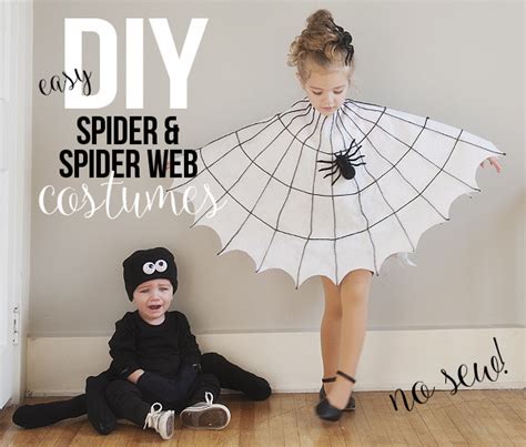Easy Diy Spider And Spider Web Costumes Pretty Plain Janes
