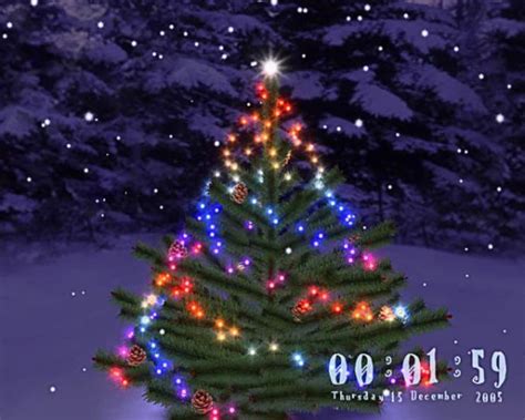 3d Christmas Tree Screensaver — Скачать