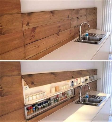 15+ Fascinating Hidden Storage Ideas For Best Kitchen Design Ideas