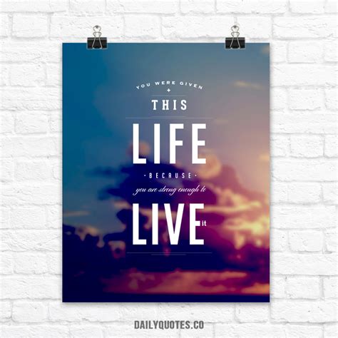 Daily Quotes 52 Inspirational Poster