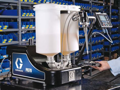 Dispensing System Bi Components Pr70 Graco Contact Poly Dispensing