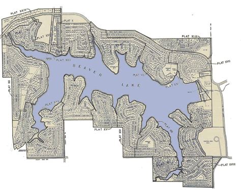 Maps Beaver Lake Association