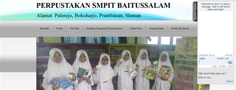 Buku Tamu Perpustakaan SMPIT Baitussalam - PUSTAKABS Semua Tentang