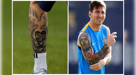 La Verdad Detrás De Los Tatuajes De Lionel Messi Su Pierna Y Su Brazo Son Los “lienzos” [fotos