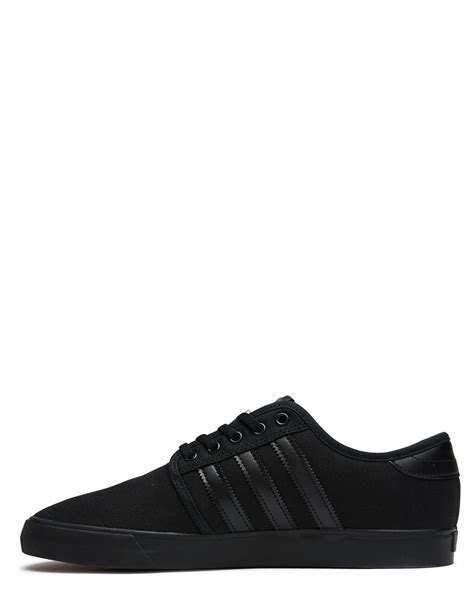 Adidas Mens Seeley Shoe Black Black Surfstitch