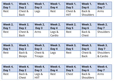 Aesthetic Workout Routine For Beginners Pdf Blog Dandk