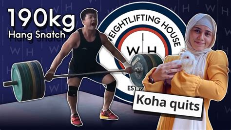 These records are maintained in each weight class for the snatch lift, clean and jerk lift, and the total for both lifts. Heaviest Hang Snatch Ever, Koha Retires, & Lasha vs ...