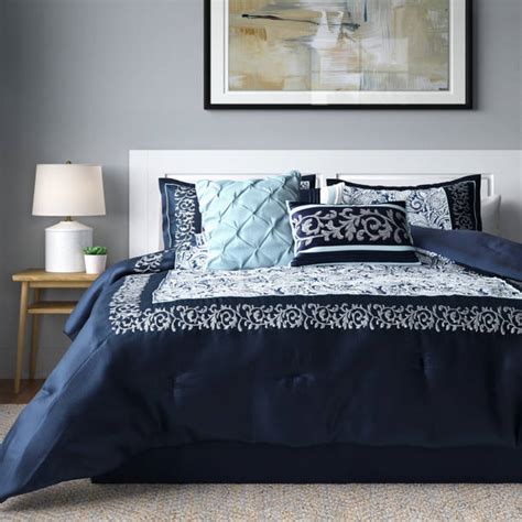 Lark Manor Whitney Paisley Jacquard 7 Piece Comforter Set And Reviews