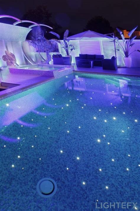 Diy Swimming Pool Swimming Pool Lights Swimming Pool Designs Grotto Pool Led Star Lights