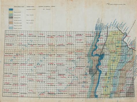 Kansas Geologic Survey Curtis Wright Maps