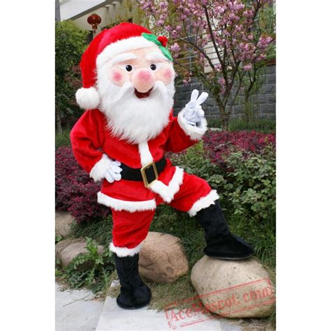 High Quality Santa Claus Cartoon Mascot Costume