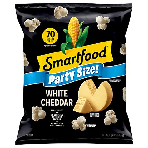 Smartfood Popcorn White Cheddar Cheese Party Size Snacks Chips