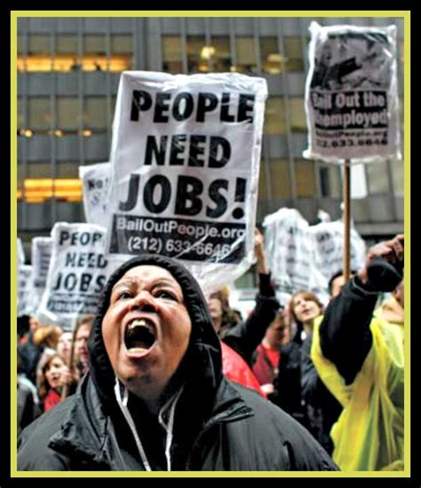 During The Great Recession Protesters Vent Their Outrage Over