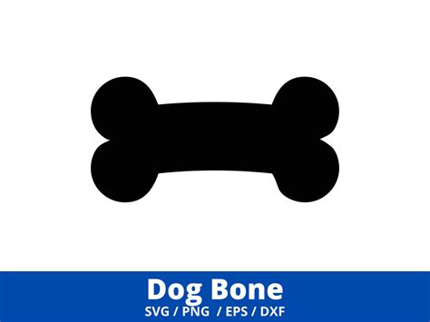 Dog Bone Svg Bone Svg Dog Bone Silhouette Cut Files Dog Etsy