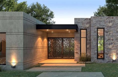 The Most Beautiful Modern House Entrance Designs The Architecture Designs