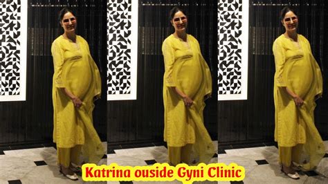 Pregnant Katrina Kaif Spotted Outside Gynecologist Clinic For Normal Checkup Youtube