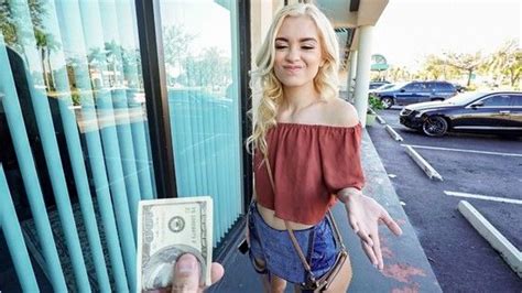 Publicpickups Anastasia Knight Blonde Braceface Fucks Outdoors