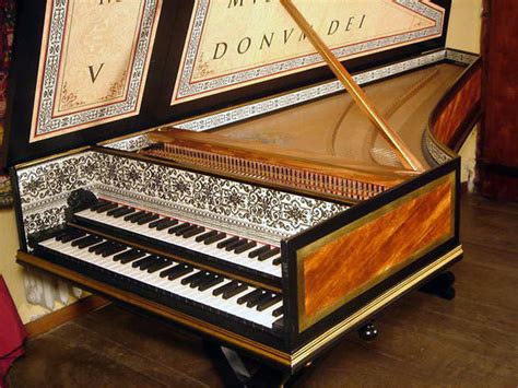 Figure 5 (page 3) shows the soundboard, strings and jack rail of a harpsichord. Bizzi Flemish Harpsichord