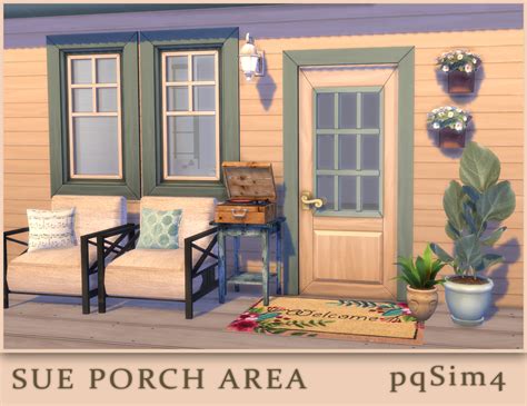 Porch Area The Sims 4 Custom Content