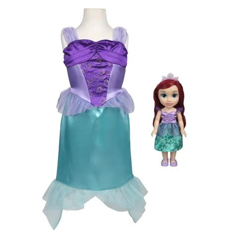Disney Princess The Little Mermaid My Friend Ariel 14” Doll And 4 6x Dress Costume 2440 Picclick