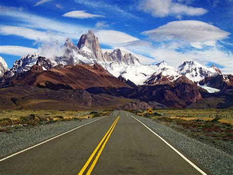 Fitz Roy Mountain In Los Glaciares National Park Thousand Wonders