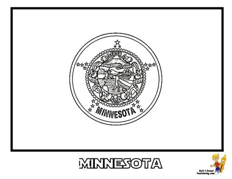 Color the syringa flower white with a yellow center and green leaves. Gallant State Flags Coloring | Idaho-Montana | Free | Flags