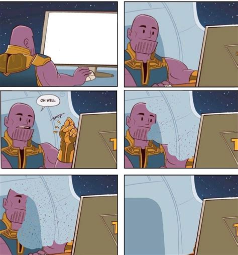 Another Thanos Template Memetemplatesofficial