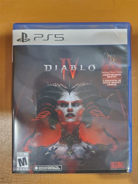 Diablo 4 Ps5 Video Gaming Video Games Playstation On Carousell