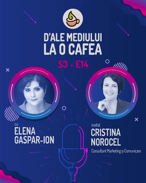 Cristina Norocel Pe Linkedin Dale Mediului La O Cafea