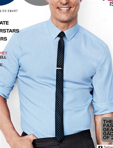 Your Tie Clip Should Never Be Wider Than Your Tie Above The Ankles