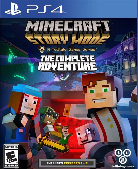 Minecraft Story Mode The Complete Adventure Playstation 4