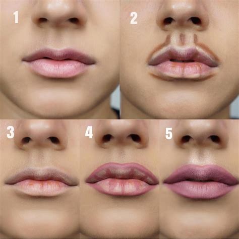 Perfect Hairstyle On Instagram “step By Step Do You Contour Your Lips